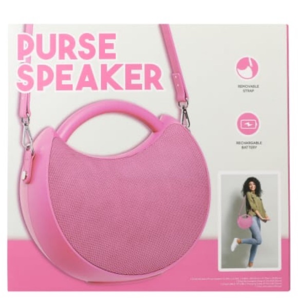 Purse 👛 Speaker with rechargeable battery 🔋 and Removable Strap - Picture 5 of 10